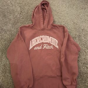 Abercrombie Kids Burgundy Hoodie